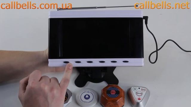 HCM-632 Программирование кнопок вызова официанта | Waiter Call Receiver HCM632 program call button смотреть онлайн