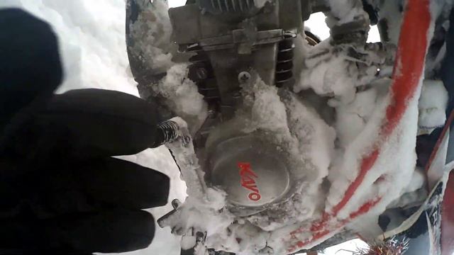 зимний прохват и дрифт по озеру ЗАКЛИНИЛ ГАЗ #реки смотреть онлайн