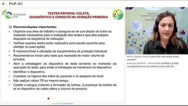 Testes Rápidos: coleta, diagnóstico e conduta na Atenção Primária à Saúde смотреть онлайн