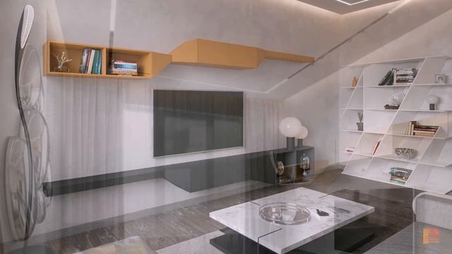 ДИЗАЙН КВАРТИРЫ 123 КВ.М. В ЖК «DUDERHOF CLUB» В СТИЛЕ ХАЙ-ТЕК смотреть онлайн