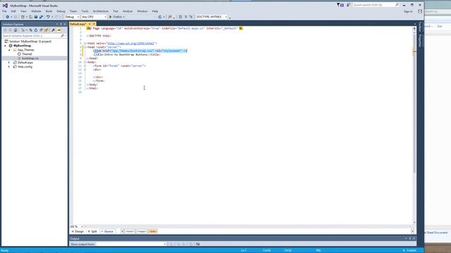 A simple introduction to BootStrap with Visual Studio .Net смотреть онлайн
