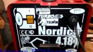 #1 Обзор! Telwin NORDICA 4.181!  Сварочный трансформатор переменного тока!