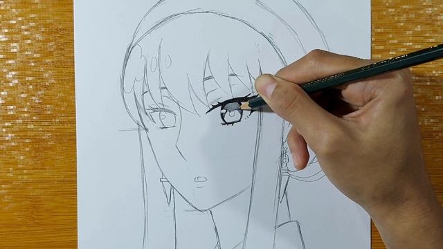 How to Draw Yor Forger - Spy x Family [Step by step] смотреть онлайн