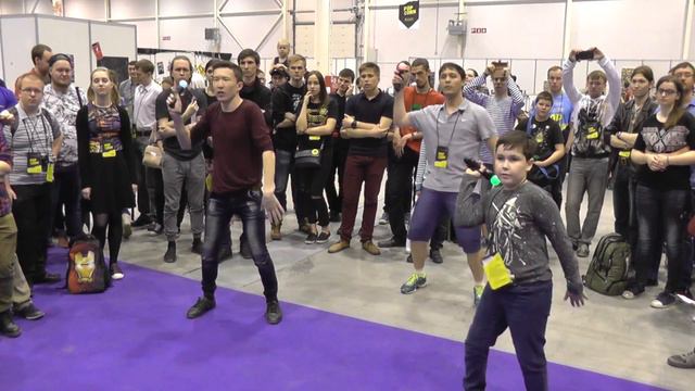 Турнир по Just Dance 5 Playstation стенд - Фестиваль PopCorn 2017 смотреть онлайн