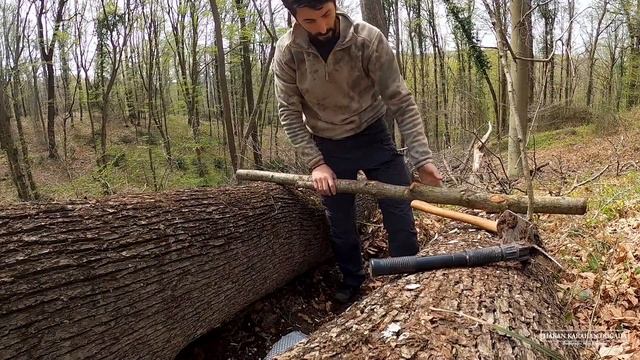 6 DAYS WINTER BUSHCRAFT - Snowstorm - 5 Survival Shelters - Underground Camp - Off Grid Tiny House смотреть онлайн