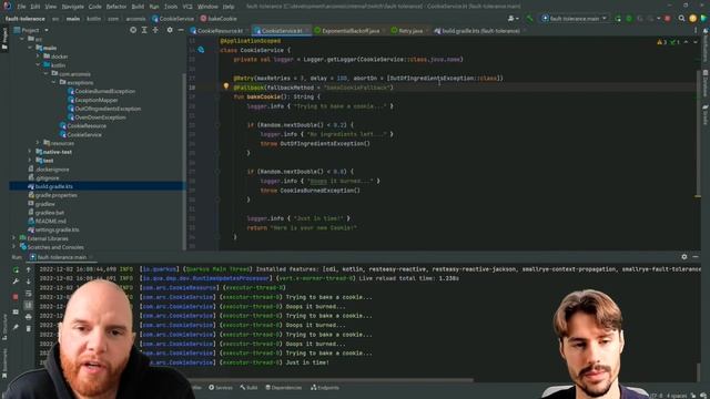 @Fallback Annotation | SmallRye Fault Tolerance | Quarkus смотреть онлайн