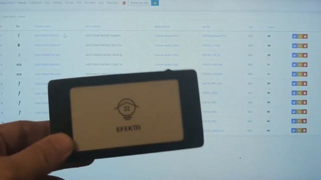 EFEKTA eON37 Smart Clock Zigbee (DIY) смотреть онлайн