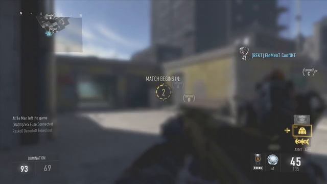 advanced warfare ASM1 game play with EleMenT conflict смотреть онлайн