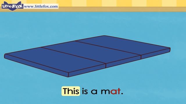 Word Family _at | Word Families 1 | The Cat Sat | Phonics | Little Fox | Animated Stories For Kids