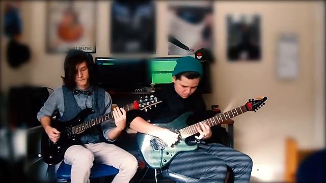 Conquering Dystopia - "Destroyer Of Dreams" Dual Guitar Cover- Caden Blakney & Genessi Burleigh смотреть онлайн
