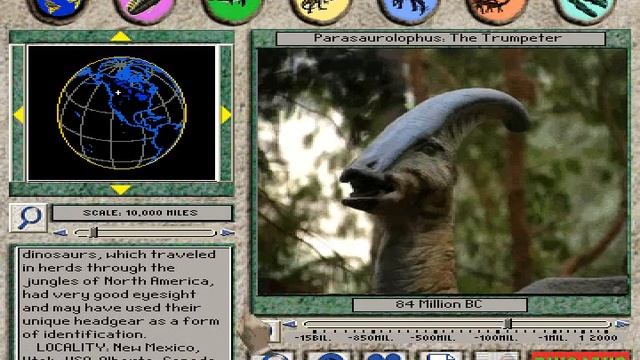 Parasaurolophus: The Trumpeter From 3-D Dinosaur Adventure MS-DOS/Packard Bell Version смотреть онлайн
