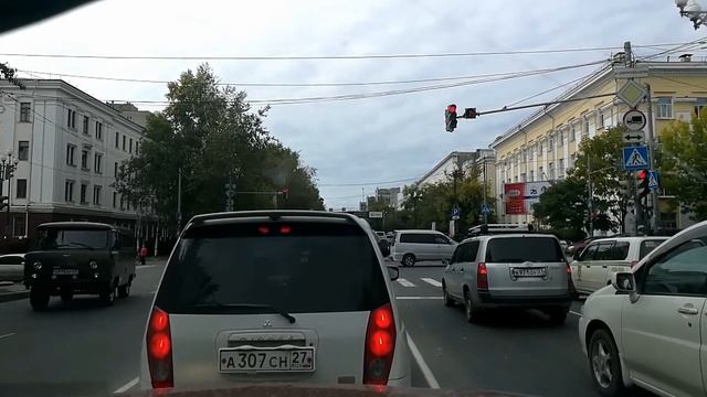 Обзор улицы Гамарника. Хабаровск. Часть 1 смотреть онлайн