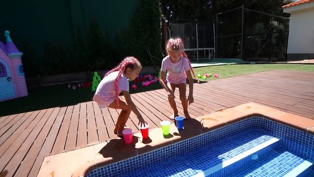 Las Ratitas aprende colores con agua mágica Learn colors with magic water!! смотреть онлайн