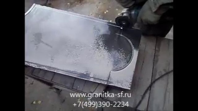 Простой памятник из гранита. смотреть онлайн