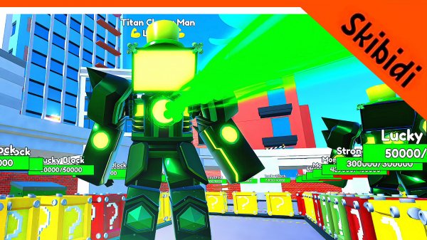 🚽 ПОЛУЧИЛ ТИТАНА КЛОВЕР МЕНА ИМБА! СКИБИДИ ТУАЛЕТ ТОВЕР ДЕФЕНС! 🚽 Skibidi Toilet Tower Прохождение