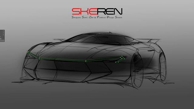 자동차 디자인 스케치(Car Design Sketch) смотреть онлайн