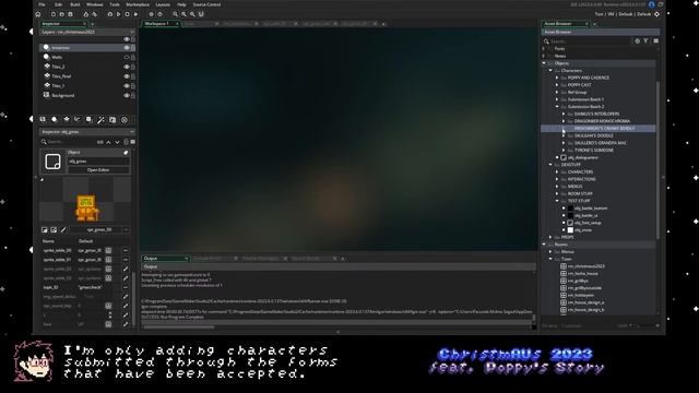Undertale AU Fangame - ChristmAUs 2023 Character Implementation Stream (01/11) смотреть онлайн