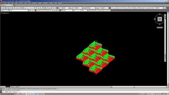 AutoCAD to PDMS conversion - Fish tessellation смотреть онлайн
