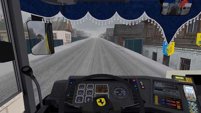 Neoplan N 116F лайнер в Русской Глубинке