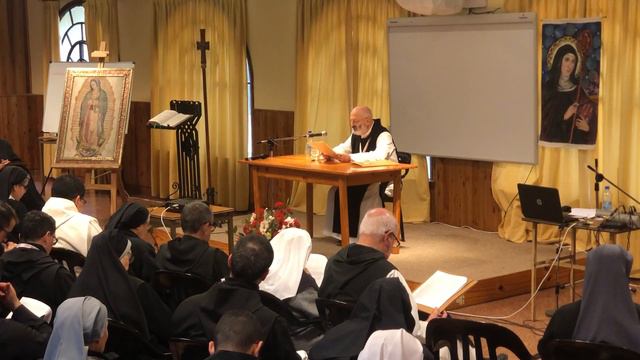 Ponencia del P. Mauro-Giuseppe Lepori, OCist: “La tienda del Verbo de Dios”. Parte 2/2 смотреть онлайн