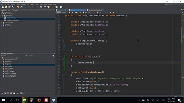 JAVA Swing Bangla Tutorial 6 - JPanel - বাংলা смотреть онлайн