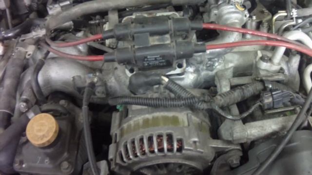 замена мотора Ej20G на Ej205 субару форестер