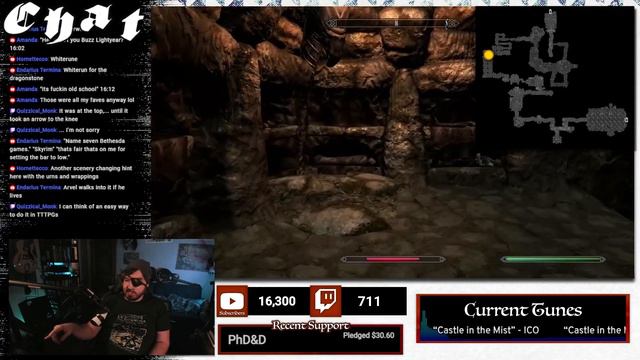 Dungeon Study // Bleak Falls Barrow (how Skyrim teaches you to play) смотреть онлайн