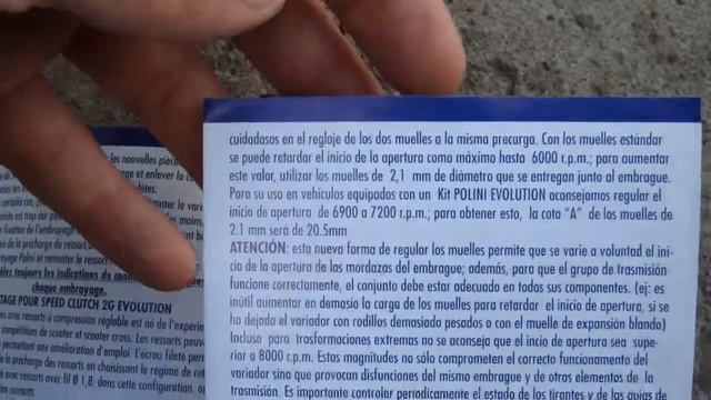 Колокол сцепления Polini Speed Bell Piaggio 180cc 2t