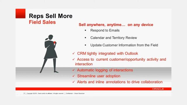Oracle Sales Cloud / iPad / Outlook Demonstration смотреть онлайн