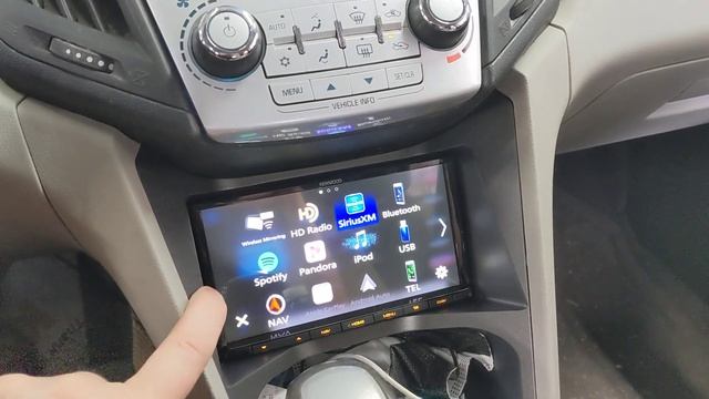 Kenwood DNR876S CarPlay/Android Auto with Garmin in a 2011 Chevrolet Equinox #lockdownsecurity смотреть онлайн