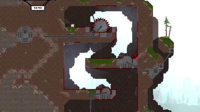 Super Meat Boy : Forest Part I смотреть онлайн