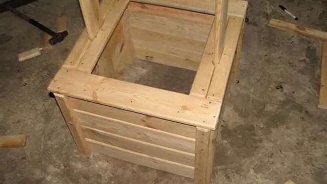 Колодец декоративный (садовый) своими руками смотреть онлайн
