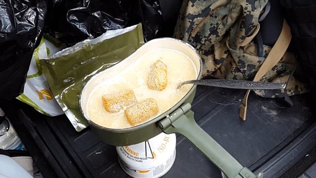 Удачное Открытие сезона 2020 г. Тест нового армейского сухпайка. смотреть онлайн