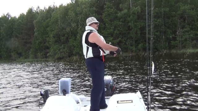 Трофейная щука и приметы озера Сайма. Щука более 5 кг. смотреть онлайн