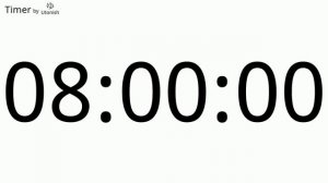 16 Hour Countup Timer