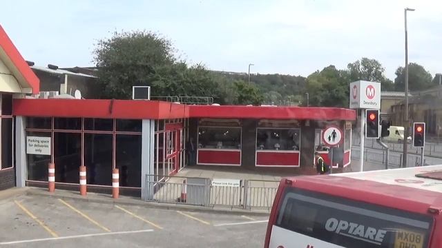 Dewsbury Bus Station West Yorkshire England UK смотреть онлайн