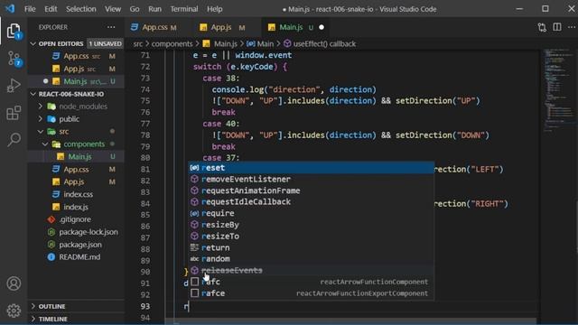 React Snake Game - Beginner Tutorial | Part 2 смотреть онлайн