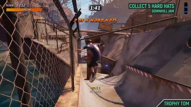 Tony Hawk's Pro Skater 1+2 - Downhill Jam - All Goals, Alien, Stat Points (Vert) & V-Logo ? смотреть онлайн