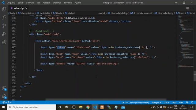 live 12-11 - Conversando sobre "modal bootstrap" no botão editar e collapse смотреть онлайн