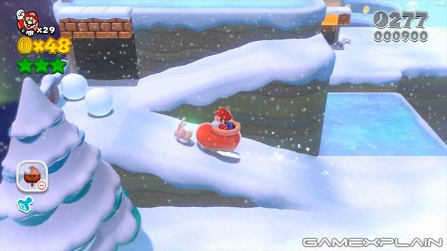 Super Mario 3D World - World 3-1 Green Stars & Stamp Locations Guide & Walkthrough смотреть онлайн