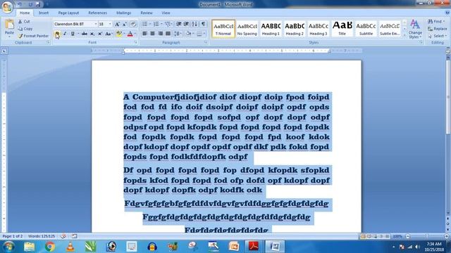 Ms Word 2007 Tutorial Part 2 смотреть онлайн