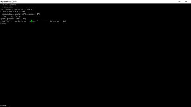 Linux cron con python -1 смотреть онлайн