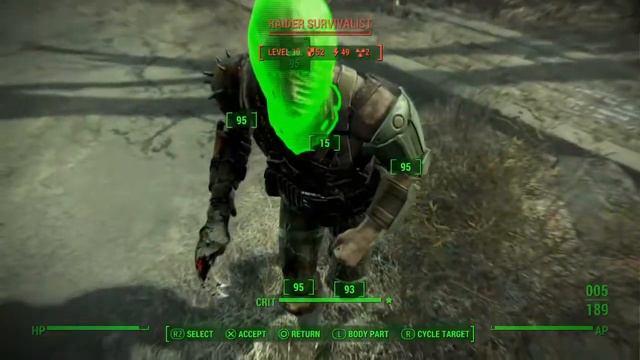 Fallout 4 Jingle Jangle Jingle V.A.T.S смотреть онлайн