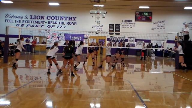 Mia Bibolet Volleyball High School Regionals 2015 смотреть онлайн