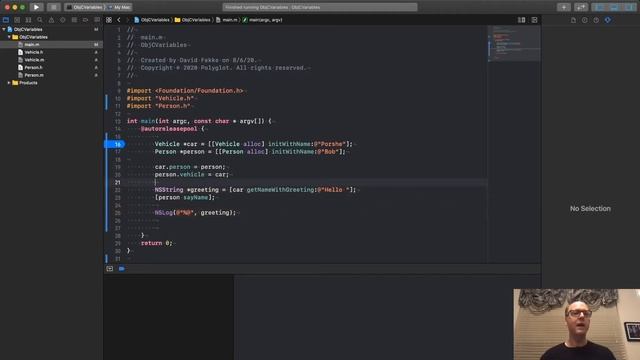 Objective-C Strong and Weak смотреть онлайн