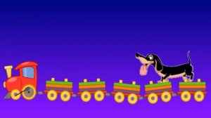 "Веселая Такса по имени Клякса". Забавная детская песенка.