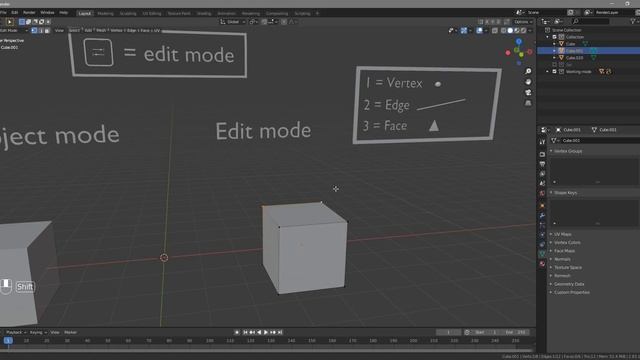 Blender 3d: object working modes смотреть онлайн
