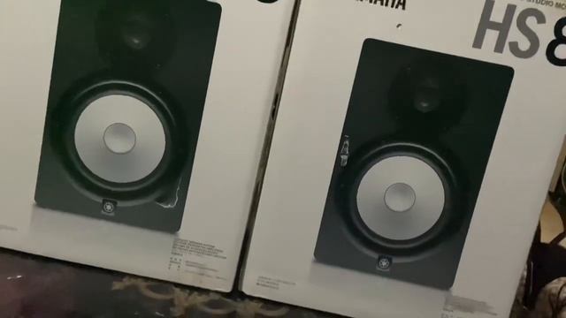 Yamaha Hs 8 Studio Monitors Unboxing And Purchasing | Vlog | G Soul | Review