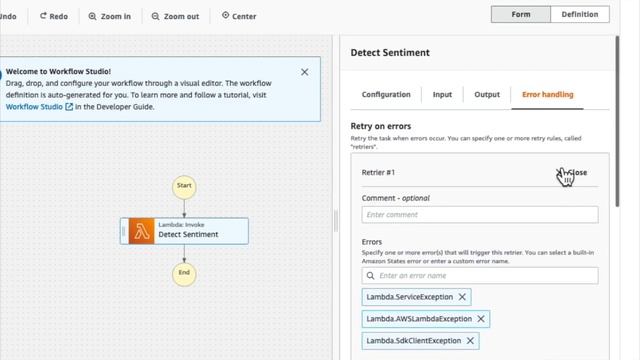 Introduction to AWS Step Functions Workflow Studio смотреть онлайн