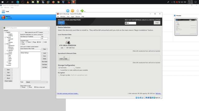 Установка Red Hat Enterprise Linux 8.1 | RHEL 8.1 в VirtualBox смотреть онлайн